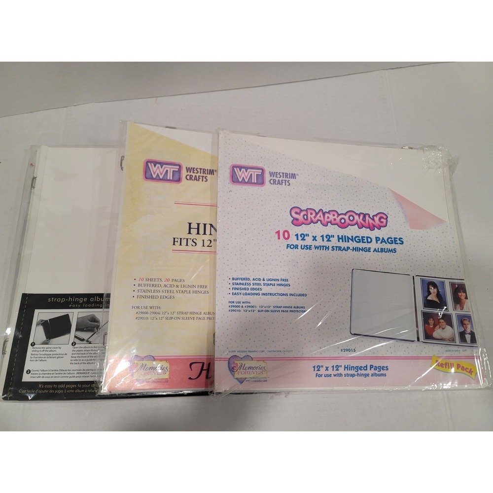 Memories Forever 12 x 12 scrapbooking refills New